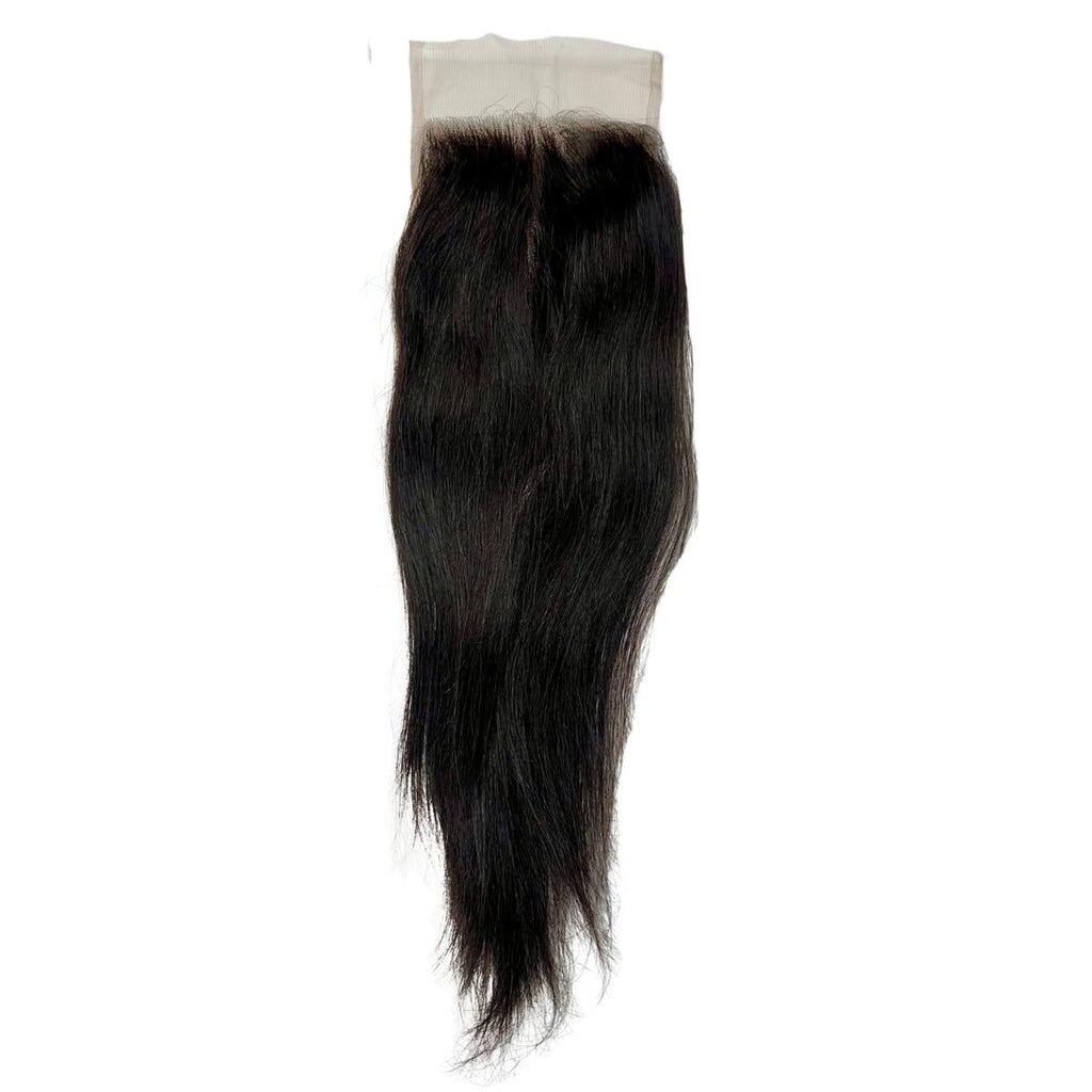 Raw Vietnamese Straight 5x5 Swiss Closure